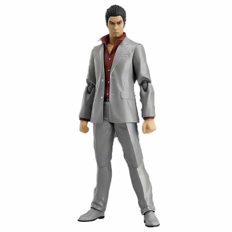 

In Stock Original Max Factory Figma 283 Kiryu Kazuma 15cm Authentic Action Character Model Toy Collection Doll Gift