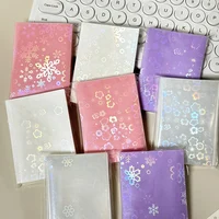 Sharkbang 50pcs/Lot Holo Card Sleeves 61x91mm Snowflake/Sakura Kpop Holder For Postcards Films Game Cards Photocard Protector 1