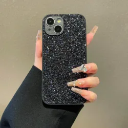 Luxury Bling Glitter Phone Case - Vogue Soft Diamond Protective Shell - iPhone 18 (Mixed Color)