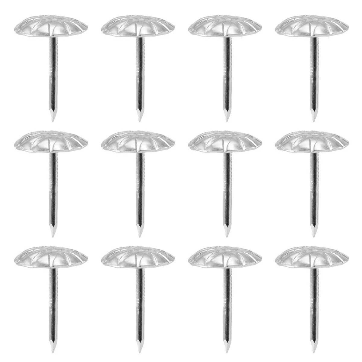 500개 11x17mm 철제 원형 소파 못, 가구 장 엄지못, 침대, 의자, 코르크 보드 DIY용 스터드