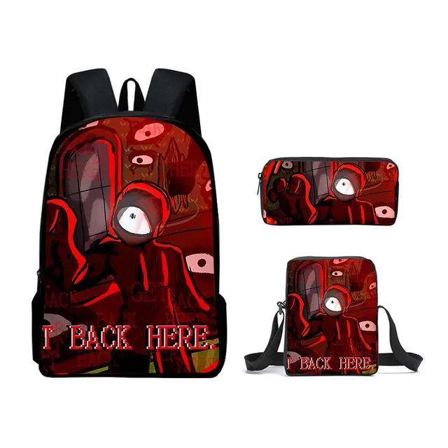 Escape From The Gate Doors Roblox Figure Escape From The Gate New Cartoon  Schoolbag For Primary And Secondary School Students 