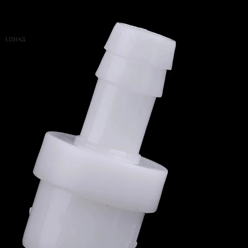 1Pc 4 / 6 / 8 12mm Plastic One Way Inline Check Valve Gas Air Liquid Water Fluids Valve 16 sold