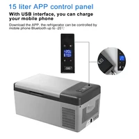 Портативный автомобильный холодильник DIVEDEER 15л/20л, холодильник с морозильной камерой для дома, кемпинга, путешествий, использования — изображение 4