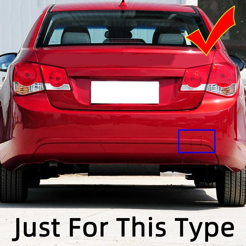 Front Rear Bumper Towing Hook Cover Cap For Chevrolet Cruze 2009 2010 2011 2012 2013 Tow Hook Eye Hauling Trailer Lid Garnish tow bar ball cover car tow hook cover car tow decoration car tow hook