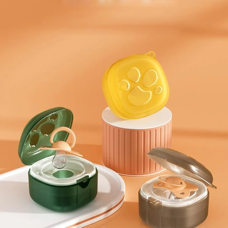 

Box Pacifier Holder Soother Box Nipple Container for Travel Outdoor