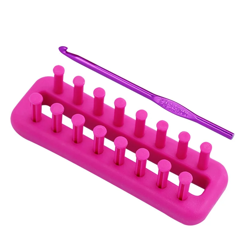 Knitting Loom 1 Set Rectangle for Sock Sewing Scarves DIY Craft Tool Mini Loom Kit