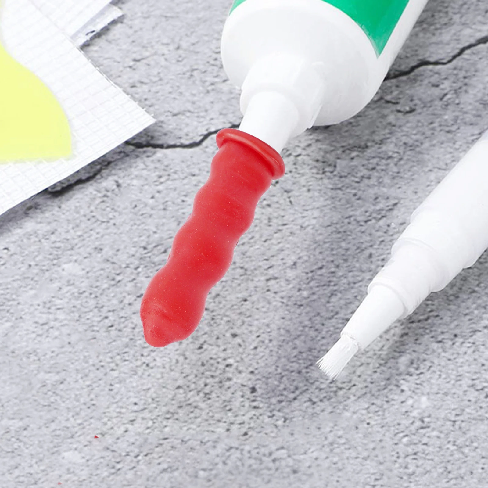 Description Picture 6 of itemRolled Bottle Cap Sealing Cap Caulking Nozzles Cap Preserving Latex Adhesives Cap Caulking Nozzles Easy To Use