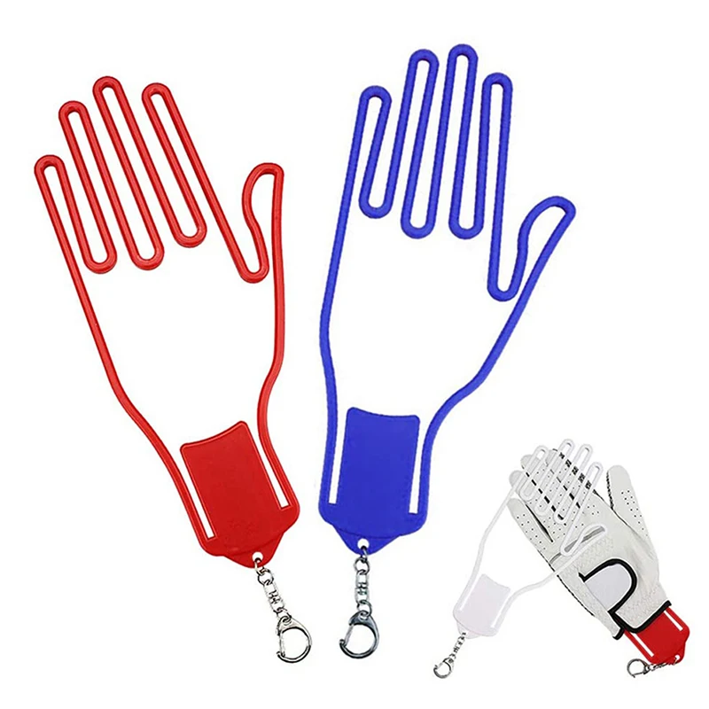 1pc Golf Gloves Stretcher Holder Keeper Hanger Gloves Support Frame Golf training aids Rack Dryer Hanger Stretcher