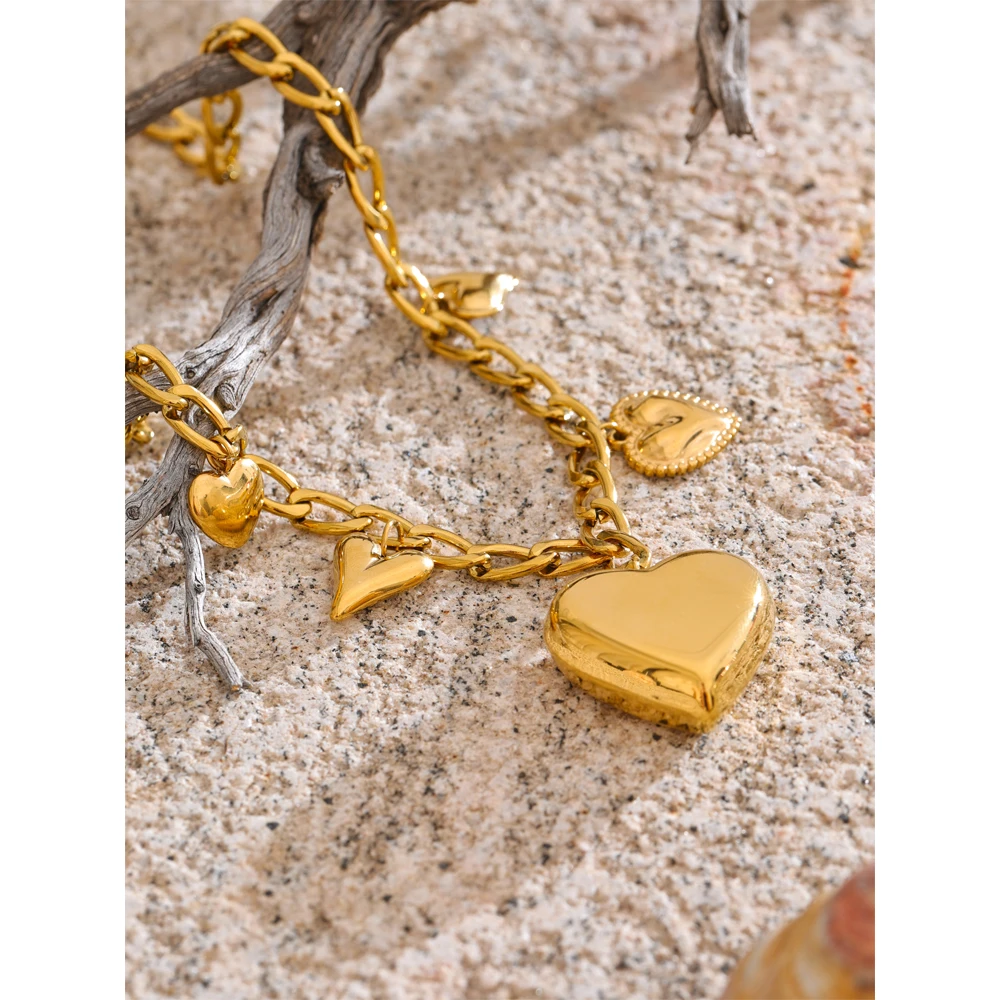 Yhpup Stainless Steel Pendant Necklace Waterproof