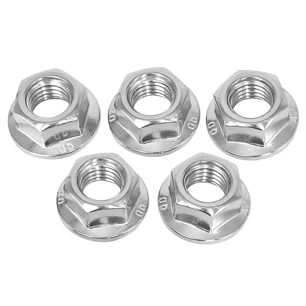 M3 M4 M5 M6 M8 M10 M12 M16 Stainless Steel Serrated Flange Nuts
