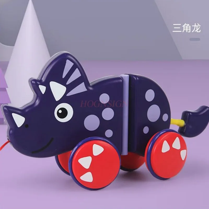 Children's leashed animal crawling, dragging, and crawling toys, 1-3 years old, towing and learning to walk 4