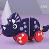 Children's leashed animal crawling, dragging, and crawling toys, 1-3 years old, towing and learning to walk 4