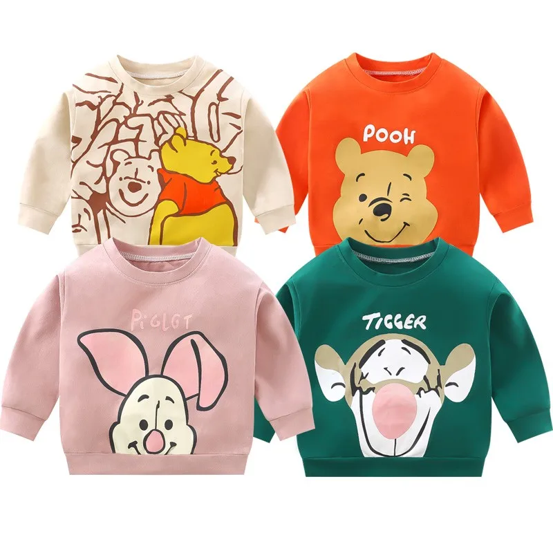 Designer Brand Clothes Disney Cartoon Sweatshirts Autumn New Baby