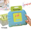Early Education Flash Card Learning Toys Talking Flashcards for Kids Preschool English Electronic Audio Book Machine Gift 1