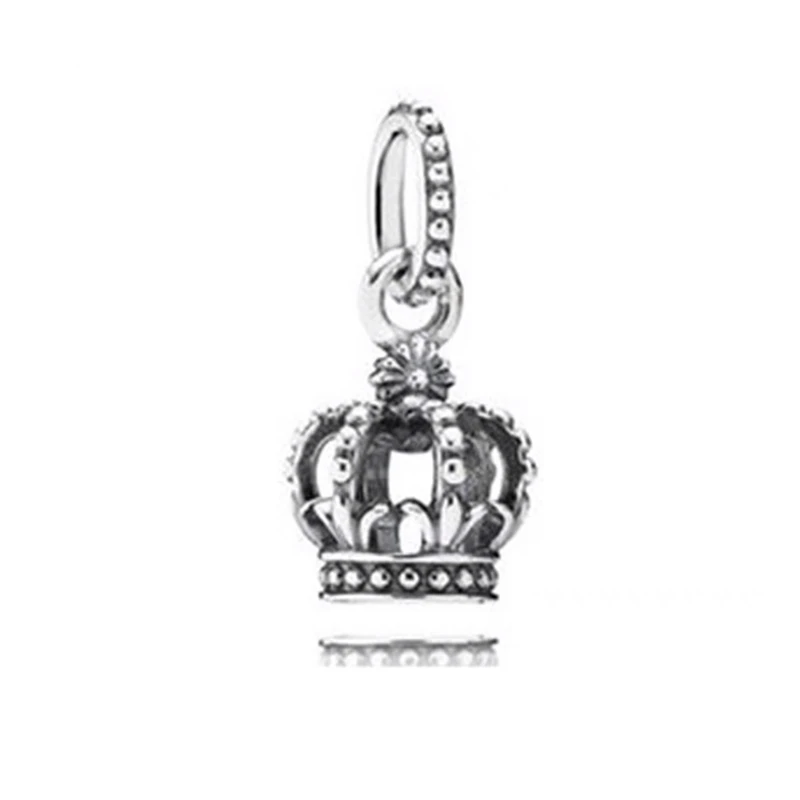 DIY Charm Jewelry Passport Travel Double Love Crown Pendant Piano Violin Beads Fit Original 925 Sterling Silver Bracelet 5
