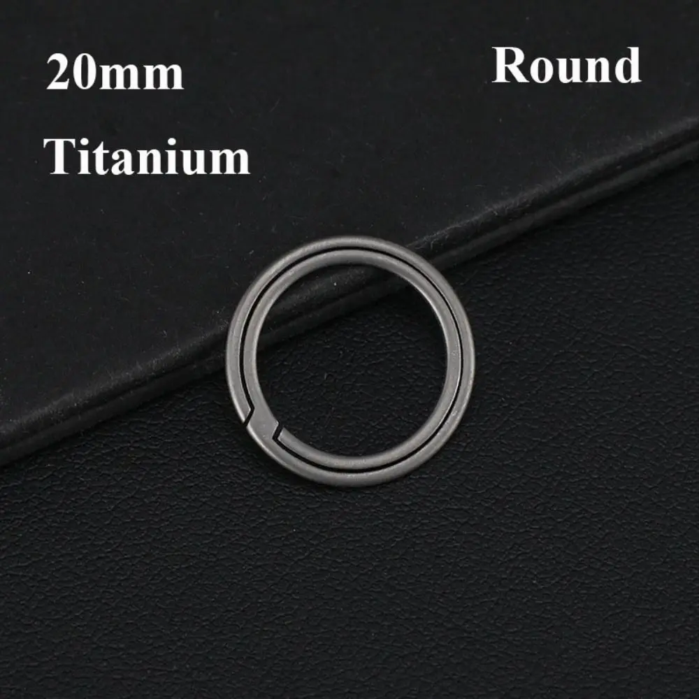 Super Lightweight Titanium Alloy Key Ring Pendant - Creative Gift