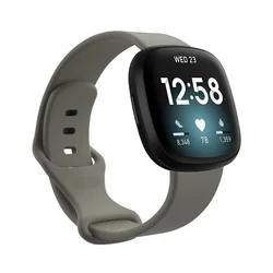 Sport Silicone Wristband Replacement - Fitbit  Sense 2 (Grey)