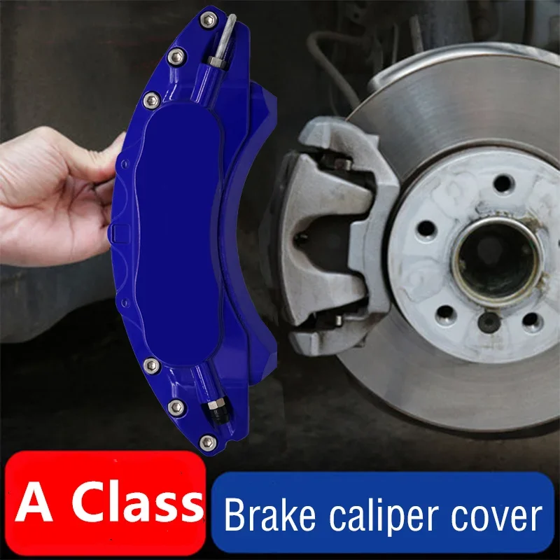 

For Mercedes Benz A Class Car Brake Caliper Cover Aluminum Metal Fit 1.3T A200 A180 2019 2020 2021 2022 A 250 4MATIC 2019