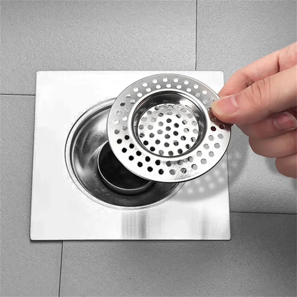 Kitchen Sink Mesh Filter Stainless Steel Drain Mesh Protects From Clogging Kitchen Fittings 1