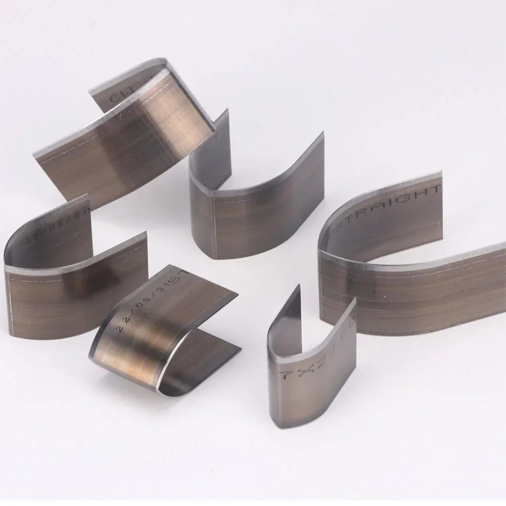 Leather Belt Punch Chisel Cutter Mold Round/V Shaped/Square Corner Cutter Strap Edge Punch 15/20/25/30/35/38mm 18/10/7PCS