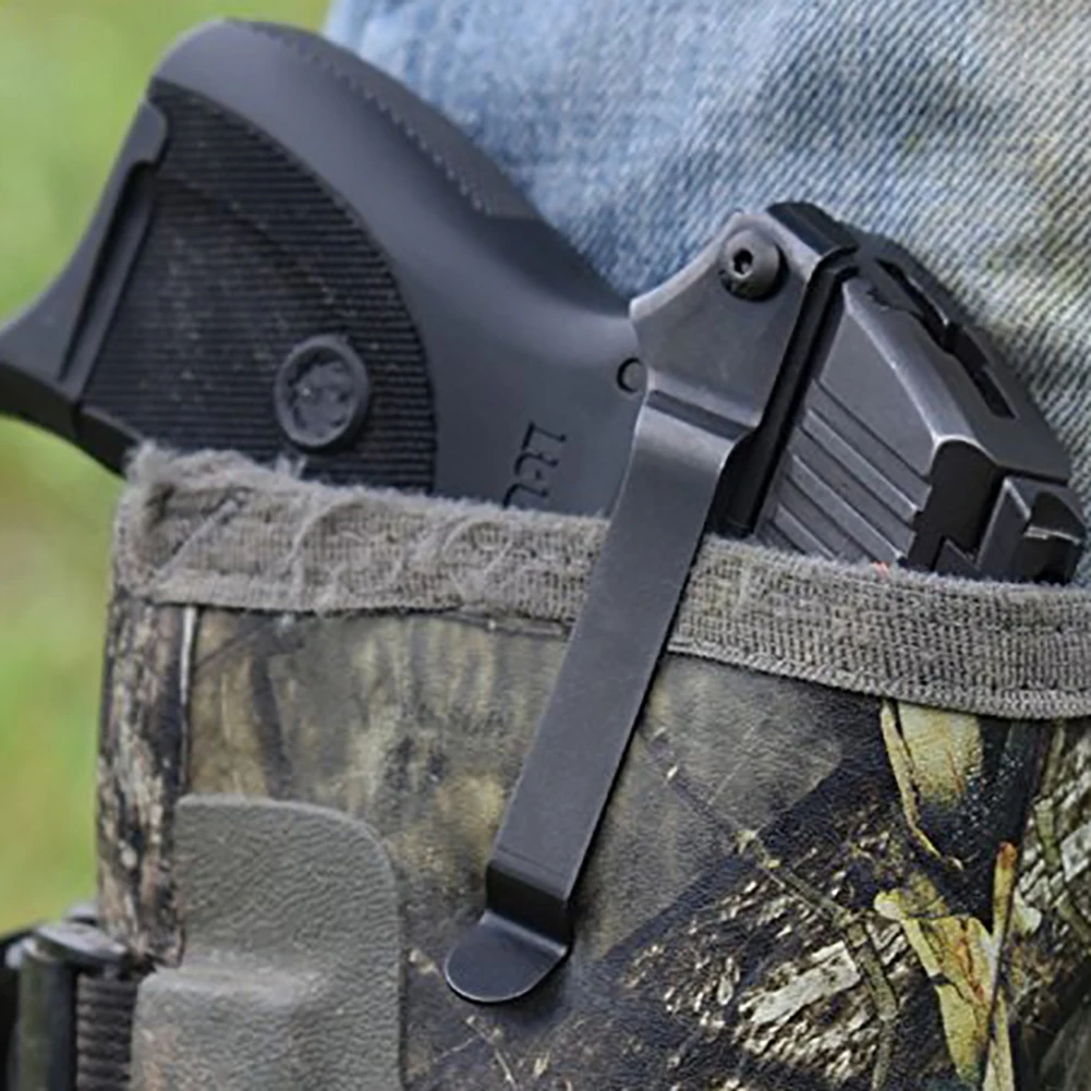 IWB Low Profile Slim Gun Belt Clip for Ruger LCP.380 Minimalist Inside Waistband Concealed Carry Holster (Right-Side) 3
