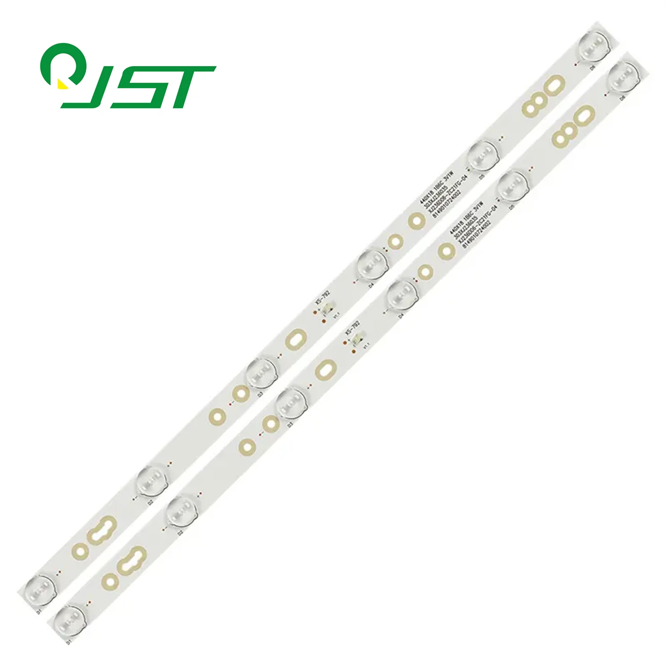 New 2pcs/Kit LED Strips for 24 TV Vios VTV23615A XJ236D06-ZC21FG-04 303XJ236035 CRH-K243535T020654I-Rev1.1