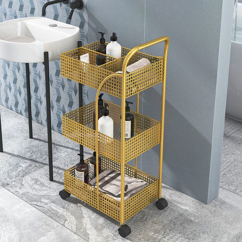 Carrello Mobile Nordico Portaoggetti Con Ruote Portaoggetti Portaoggetti Scaffale Per Wc Carrello Multistrato Carrelli Mobili Da Cucina