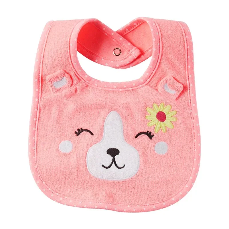 

Cotton Cute Baby Anti-dirty Saliva Towel Baby Bib Three Layer Waterproof Bib Rice Pocket Baby Products