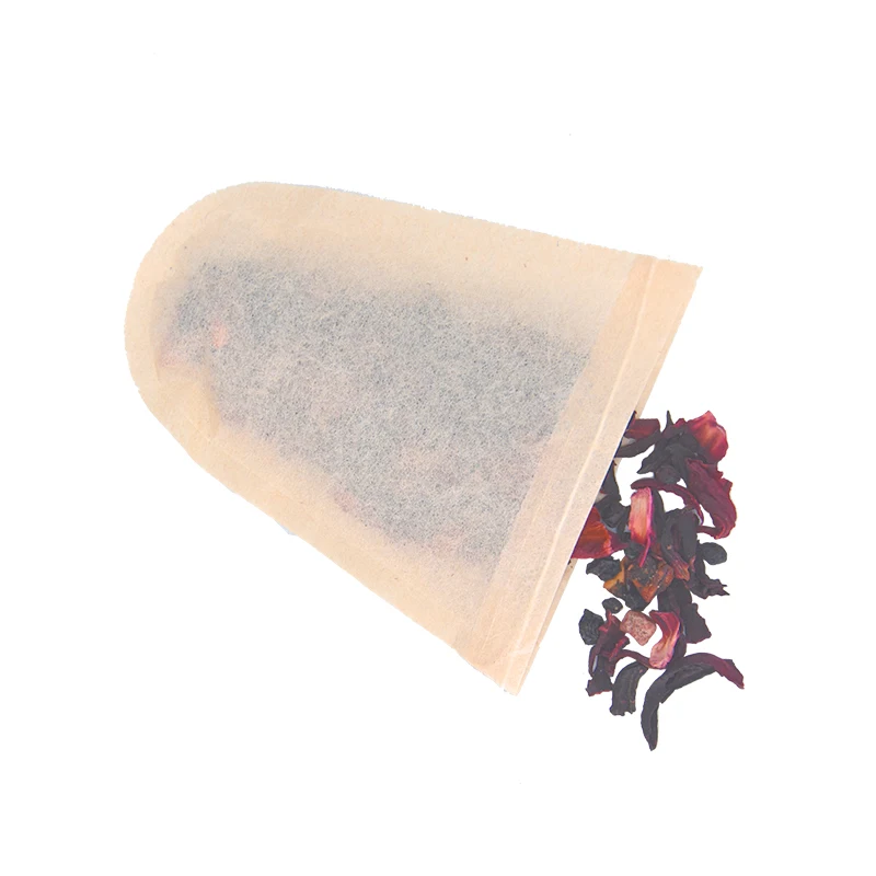 U Shape Coffee Bags With Art Bottom Personalize Label Tea Filters Per 50Pcs Packed in A Gift Box