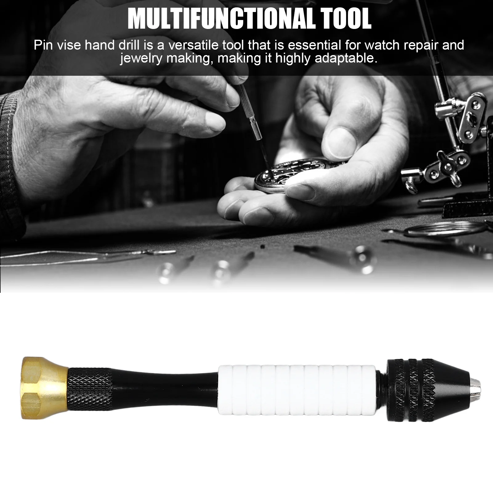 Jewelry Drill Manual Craft Drill Pin Vise Small Hand Drill for Jewelry  Making Watch Repairing Ergonomic Twist Manual Craft Drill - AliExpress