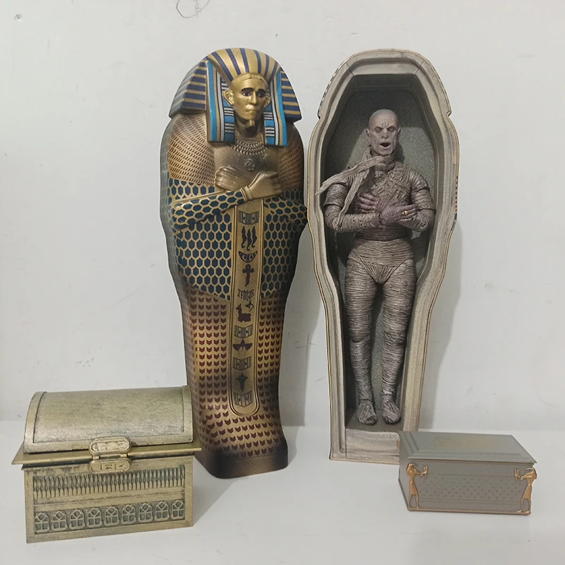 セット NECA MUMMY ミイラ男×アクセサリーパック棺 開封済