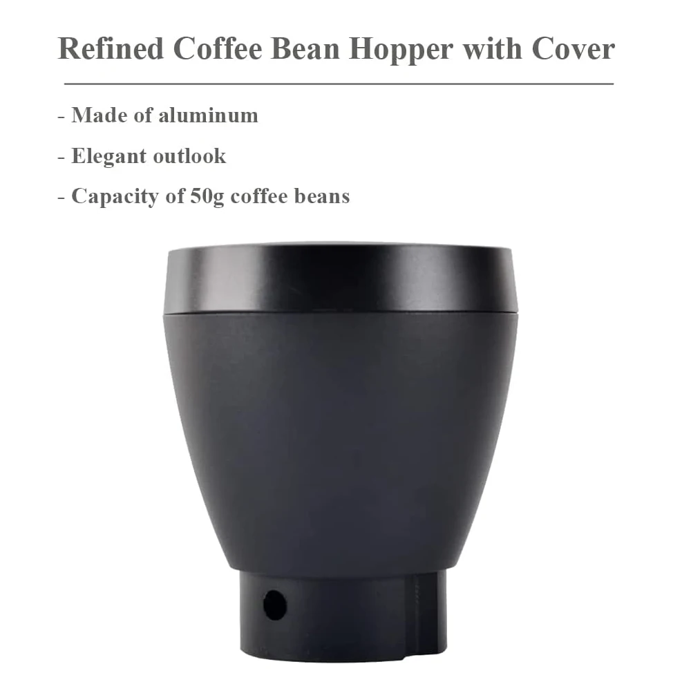 Coffee Bean Grinder Single Dose Hopper Bellow Coffee Grinder Blowing Bean Bin Cleaning Tool Aluminum for Eureka Mignon Coffeware images - 6