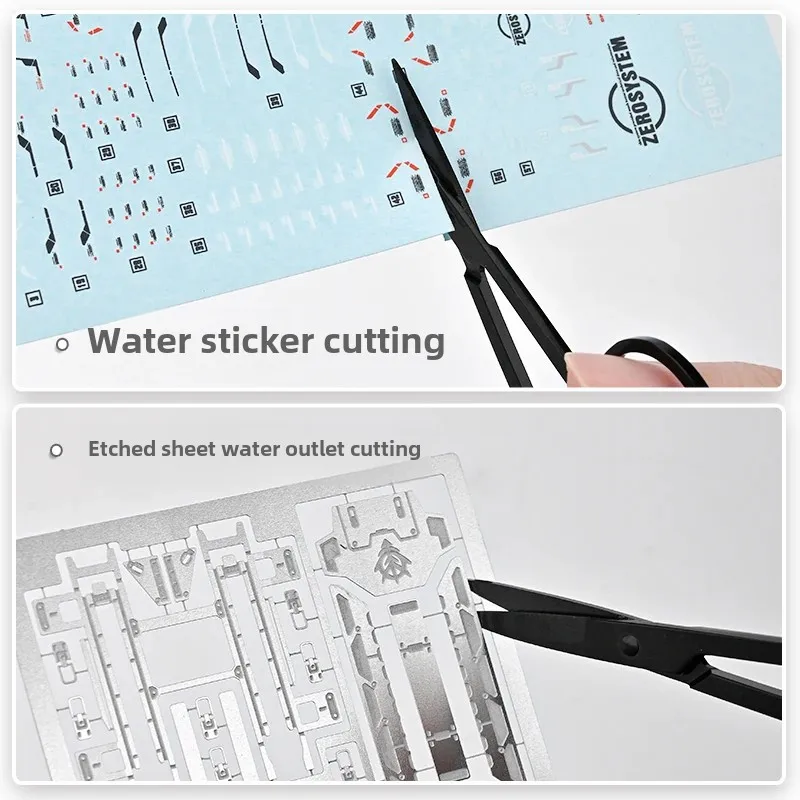 MSWZ MS109 Model Tools Scissors Etched Sheet Parts Decal Cutting Tools for Modeler Hobby Building DIY