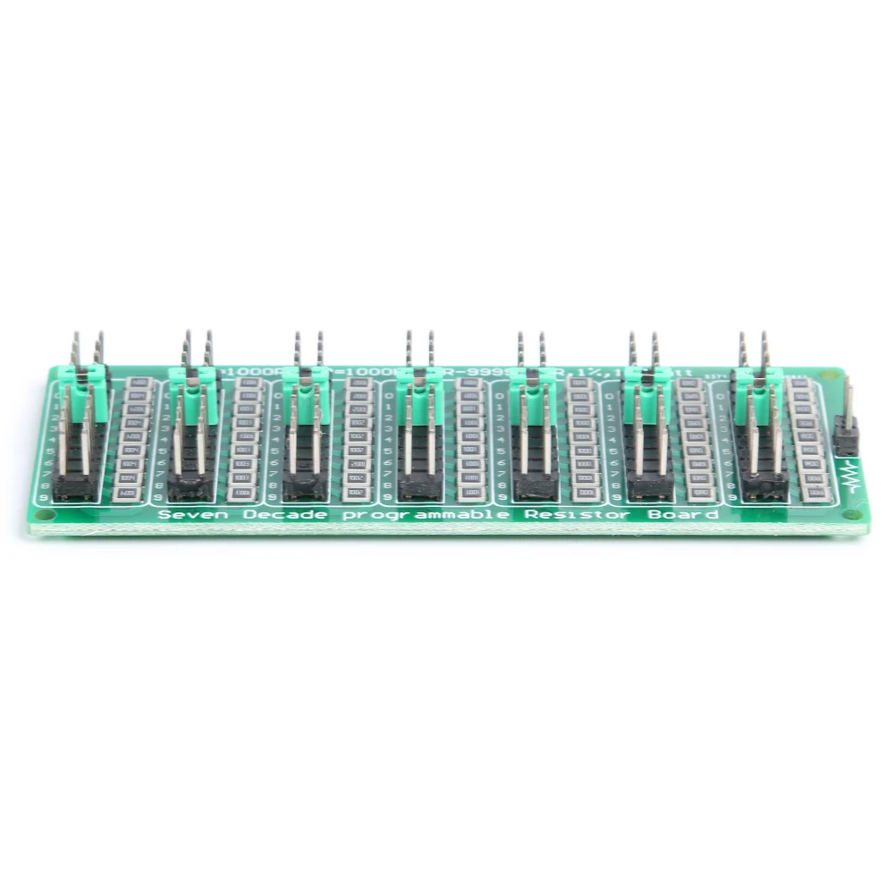 Seven Decade Resistor Module 1R-9999999R 1/2 Watt Programmable Resistance SMD
