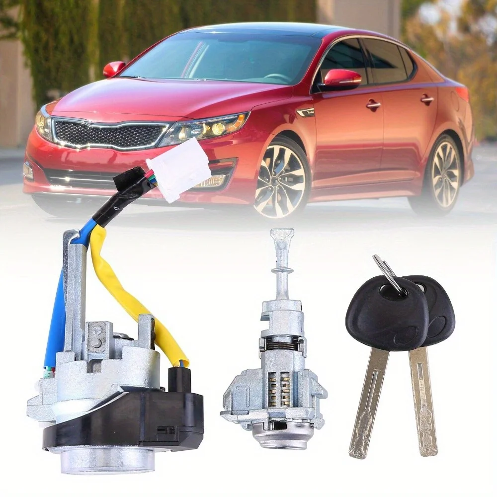 

Ignition Lock Cylinder & Door Lock Cylinder Switch 2 Keys 81905-2T040 For 2011-2015 For KIA For OPTIMA