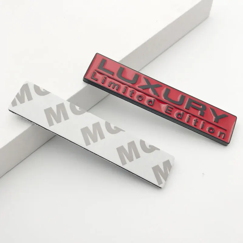 Adesivo Metallo Per Auto 'Edizione Limitata' - Decalcomania Impermeabile Per Personalizzare Veicoli