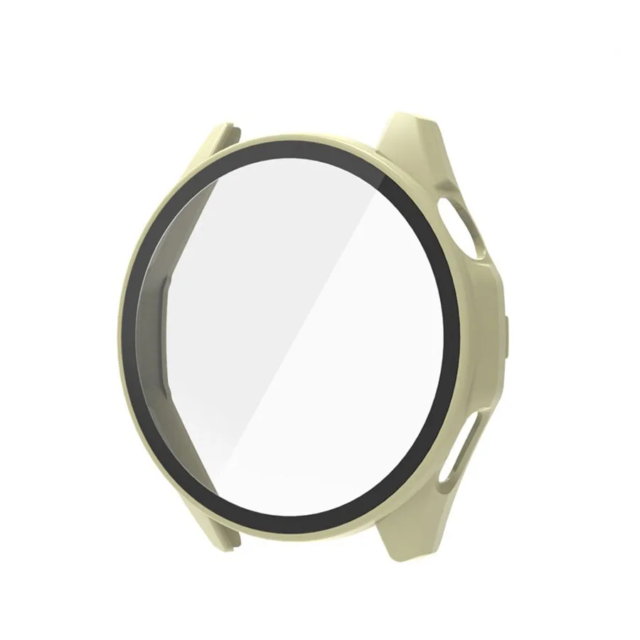 Premium Tempered Glass Protective Shell Bumper Case for Smartwatch - 41mm & 46mm