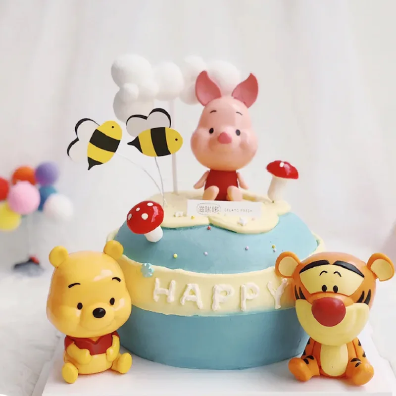 Decorazione Per Torta Di Compleanno Per Bambini Disney Winnie The Pooh Maialino Maiale Tigger Articoli Di Compleanno Decorazione Per Torta Per Feste