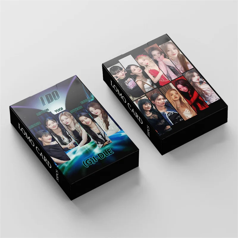 

55 Cards/set GIDLE Concert I DO Card Album LOMO Card (G)I-DLE Postcard Minnie YUQI SHUHUA MIYEON Kpop Photo Small Card