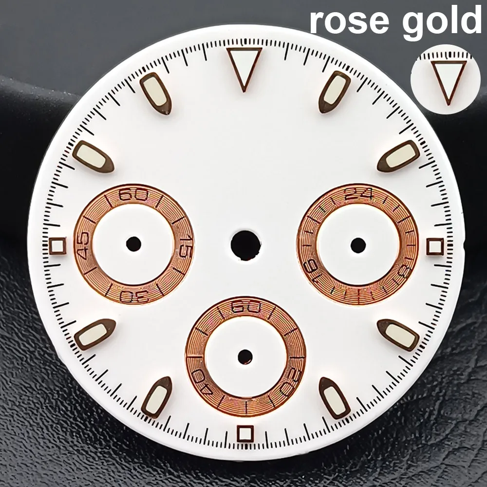 29mm Luminous Mechanical Watch Dial for VK-63 Movement - Premium Assembly Accessory