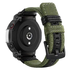 Premium Nylon Sport Strap - Durable Replacement Band - T - Rex 3 (Green)