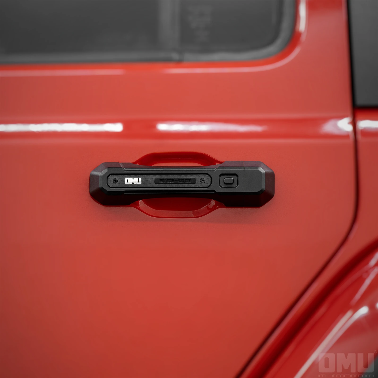 ジープ JK ラングラー ドアハンドル トリム カバー ゴールド 5D ジープ JK ラングラー ドアハンドル トリム カバー 4ドア Red 新品Jeep