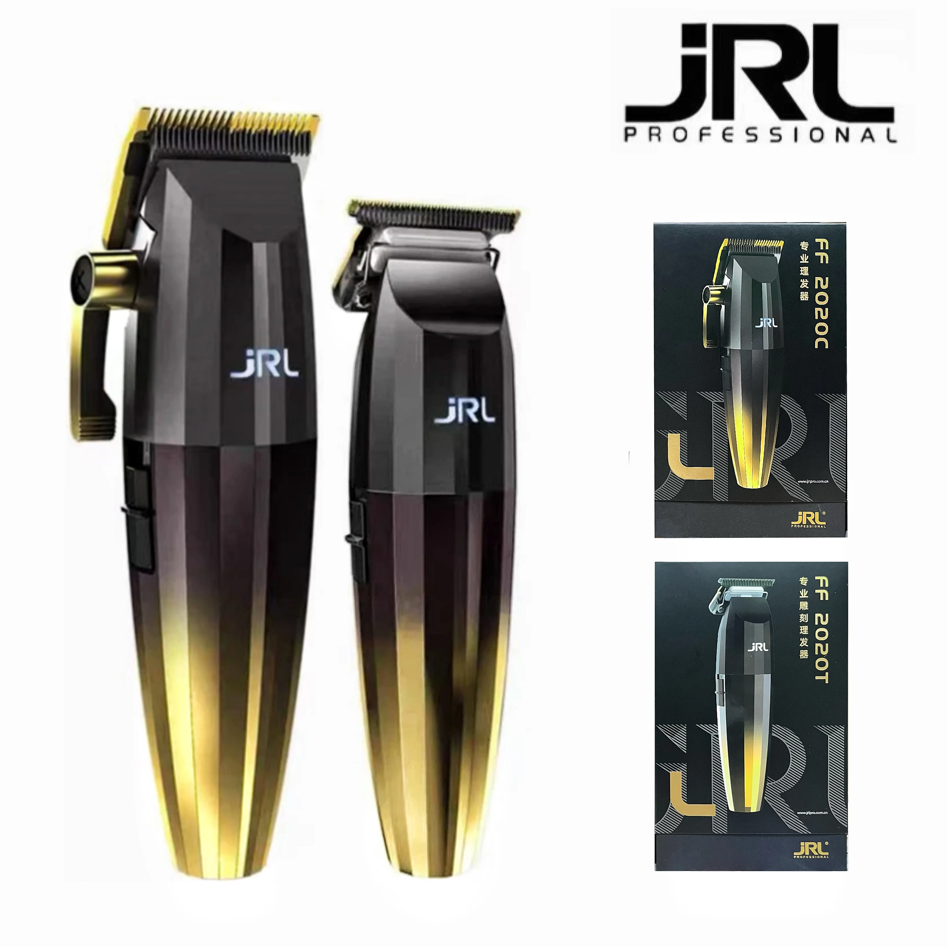 JRL2020cProfessionalHairClippers2020tHairTrimmerForMenCordlessHaircutMachineFor