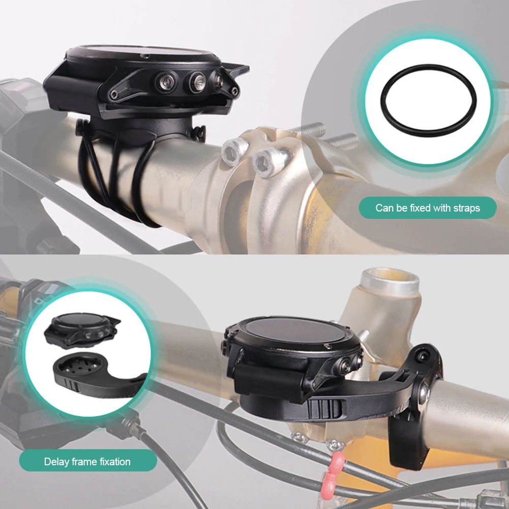 Enhanced Stopwatch Base Holder for Quick Release Speedometer Mounts (20/22/26mm)