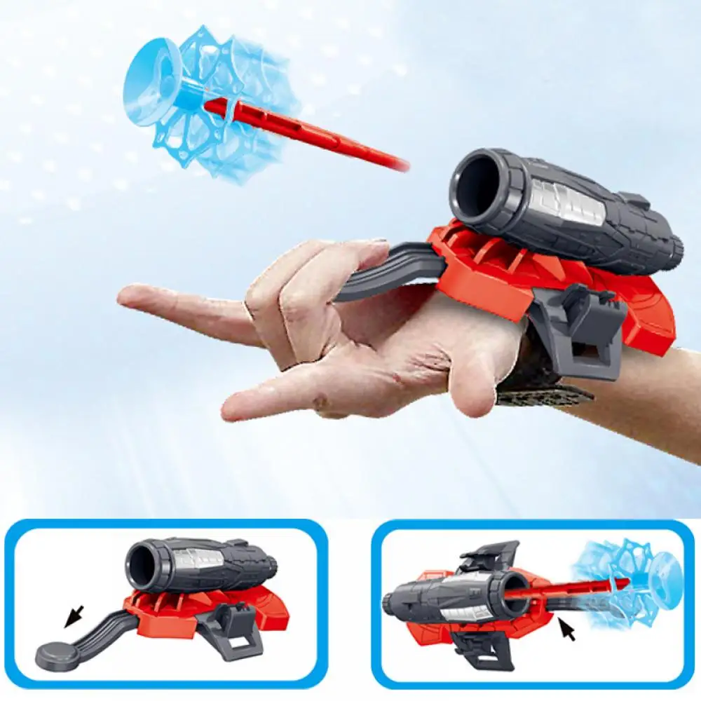 

Superhero Wrist Launcher Prop Safety Soft Bullet Gun Toy Cartoon Anime Figure Super Hero Cosplay Toys Kids Gift