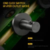 Gunmetal Shower Faucet Embed Box Wall Mounted  8-16'' Rain Head Hot &Cold Shower Tap Handheld 2 Ways Ceiling Arm Bathroom Mixer 5
