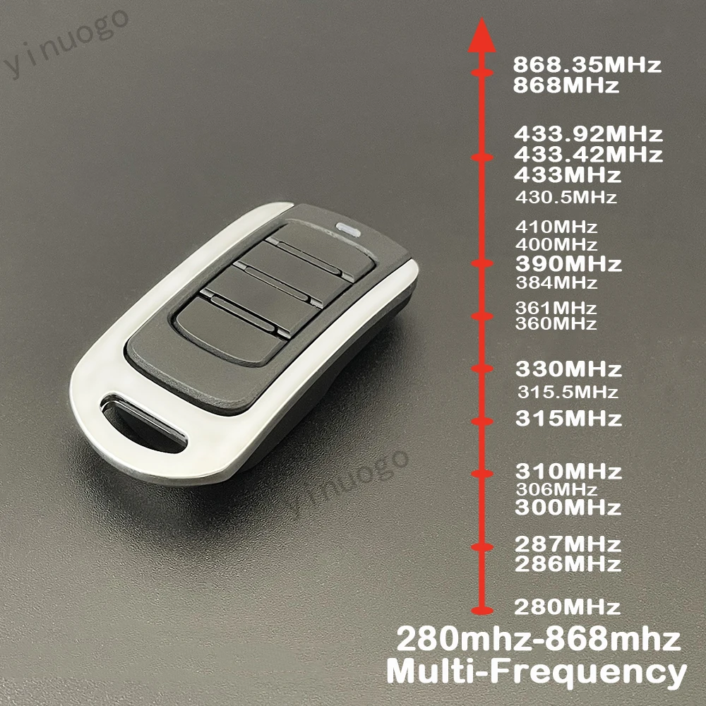 For JCM MUV-PRO 2 4 Garage Door Remote Control 868MHz Rolling Code JCM Remote Control Gate Garage Door Command Opener 3