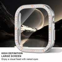 Verre trempé + couvercle pour boîtier de montre Apple 46mm 42mm 45mm 44mm 41mm 40mm protecteur d'écran pour iWatch série 10 9 8 7 SE 6 5 4 4