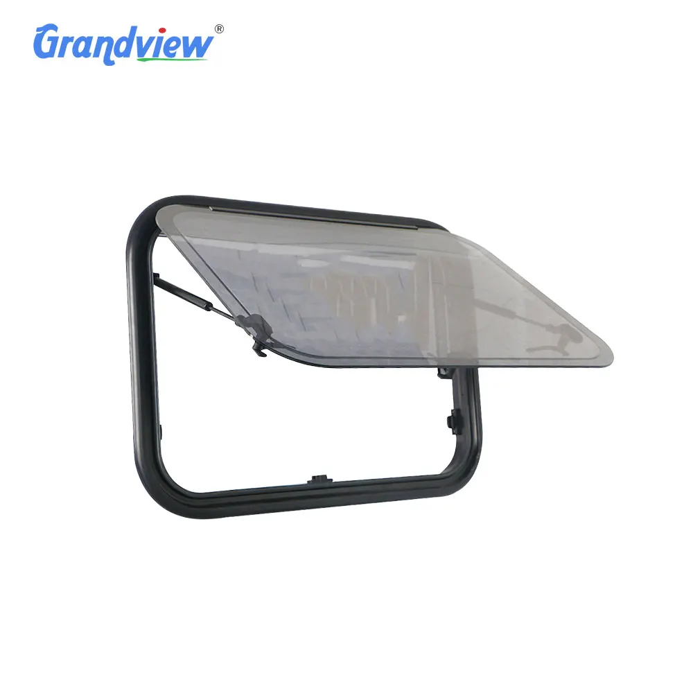 Fenêtre de campingCar en acrylique à Double vitrage, caravane coulissante de luxe