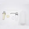 Kitchen Sink Liquid Soap Dispenser Pump 300ML Stainless Steel Liquid Soap Bottle Sink Mount Hand Pressure Soap Dispenser Bottle 5